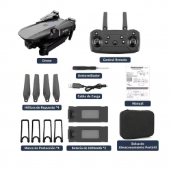 Mini Dron Plegable 4K con...